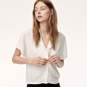 Aritzia Wilfred Free Shawna Blouse XS